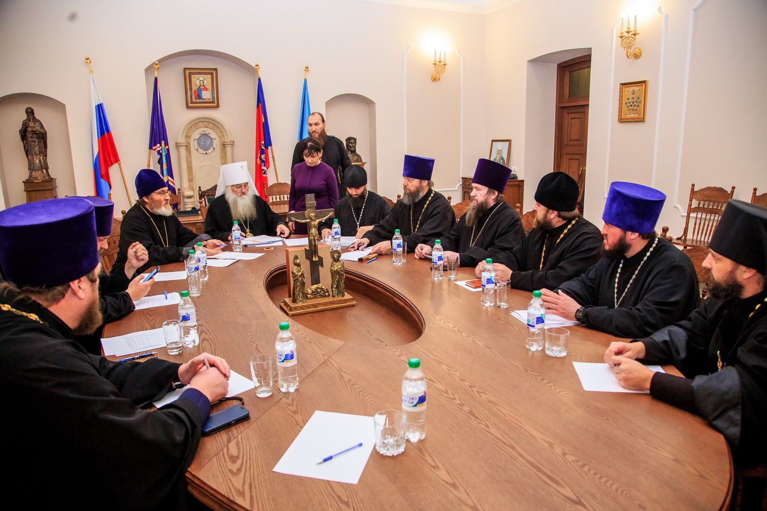 Протоиерей Андрей Басов принял участие в заседании Епархиального совета Барнаульской епархии