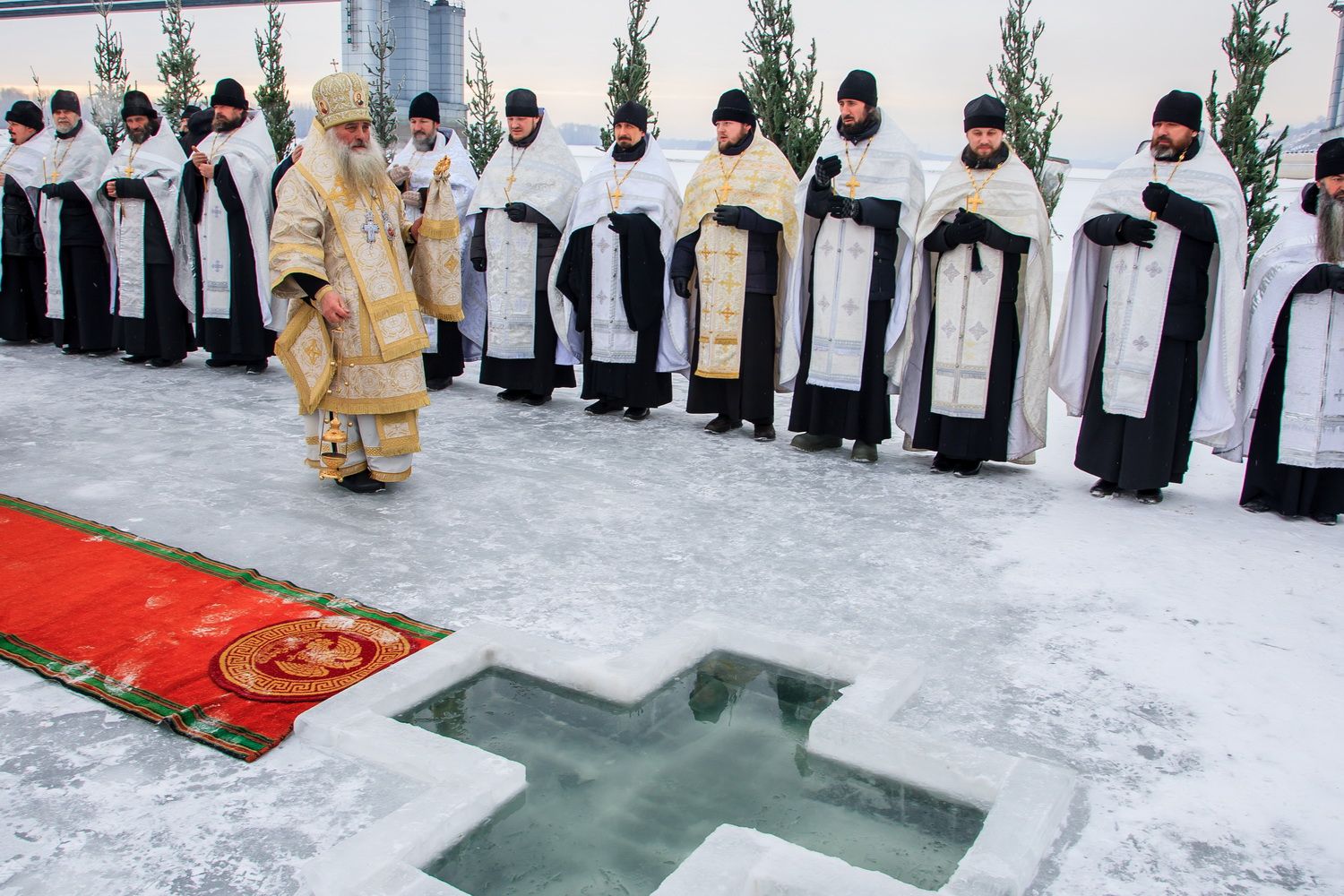 День Святого Богоявления отметили и на Алтае