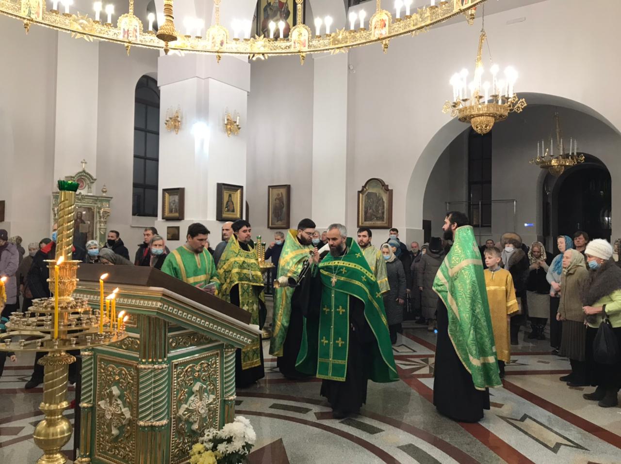 Молебен на Новолетие