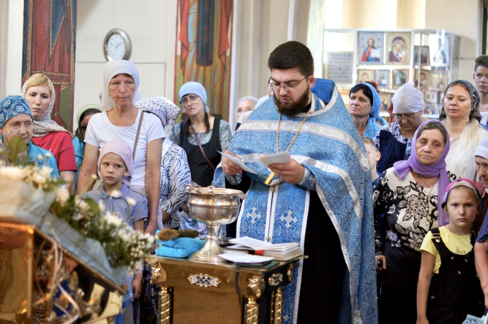 Молебен на начало учебного года