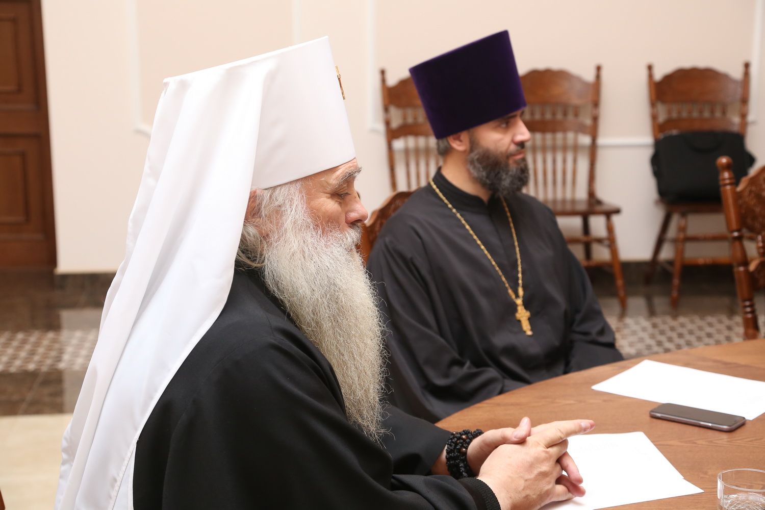 Протоиерей Андрей Басов принял участие в заседании Епархиального совета