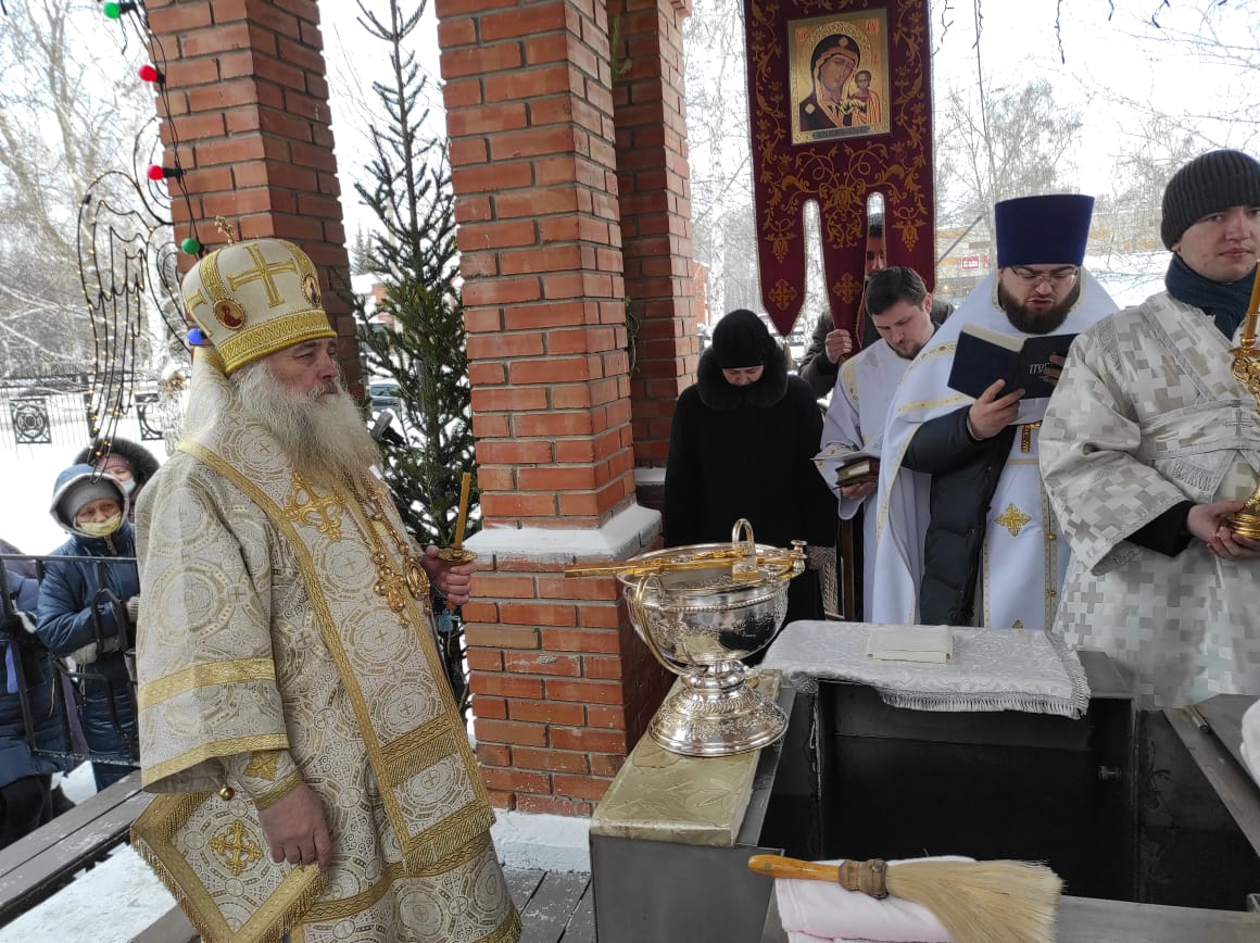 Литургия в Сочельник Архиерейским чином