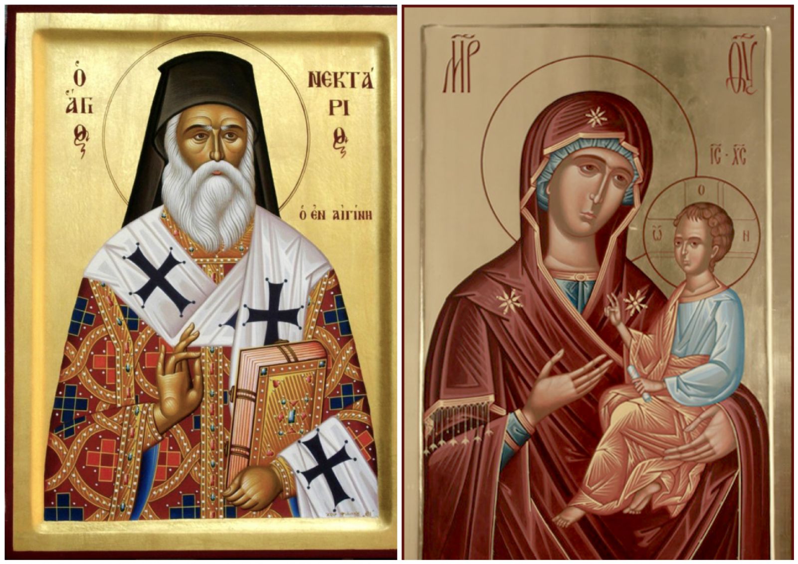 22 ноября Святая Церковь молитвенно воспоминает память Свт. Нектария Эгинского, митр. Пентапольского, чудотворца и Иконы Божией Матери, именуемой «Скоропослушница»