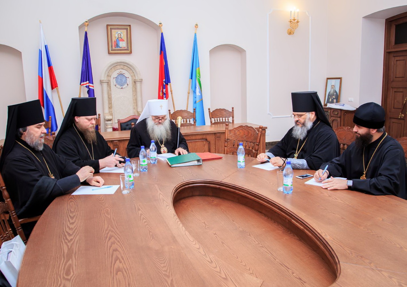 В Барнауле прошел Архиерейский совет Алтайской митрополии