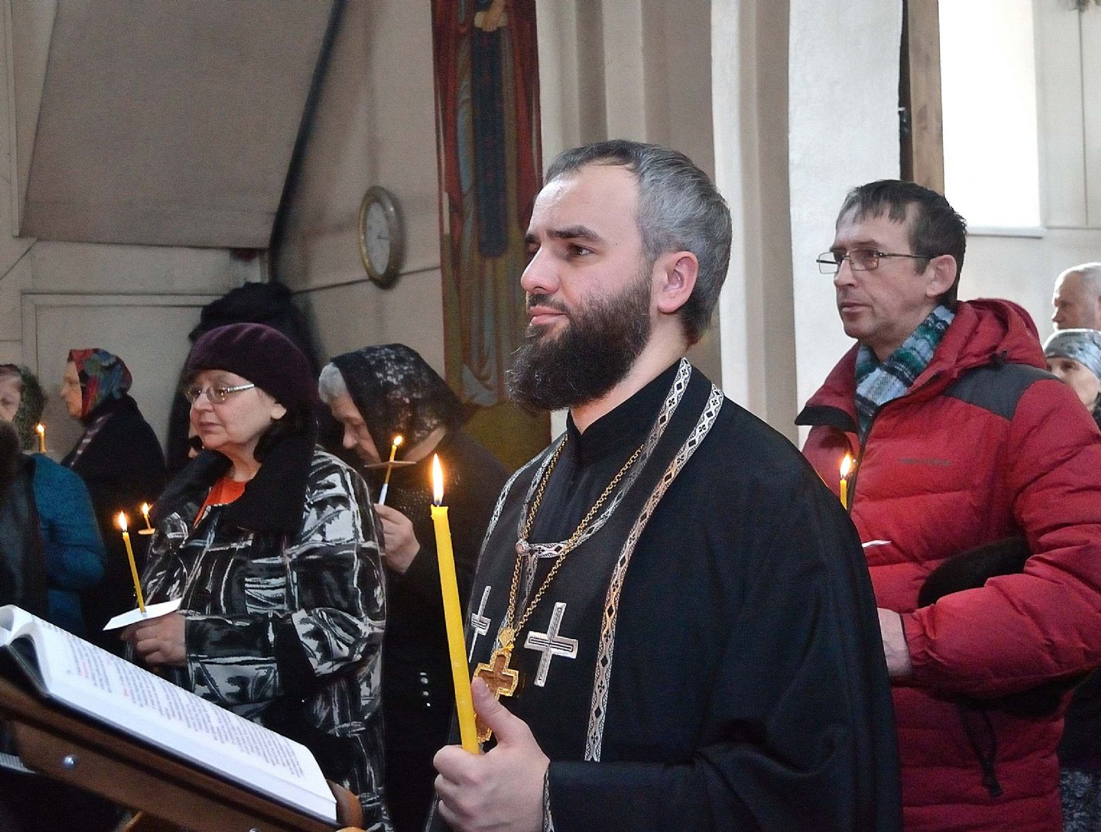 27 февраля в  нашем храме совершено Великое повечерие с чтением  канона Андрея Критского