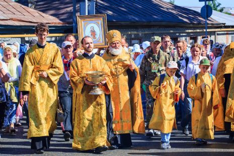 Крестный ход в Коробейниково. График передвижения