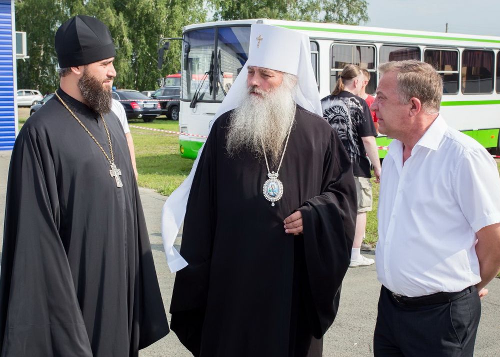 Митрополит Сергий принял участие в торжественном открытии агрофорума «Всероссийский день поля - 2016»