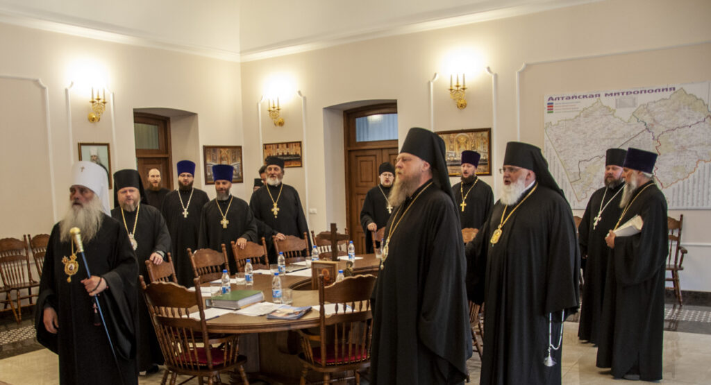 Заседание Архиерейского совета Алтайской митрополии