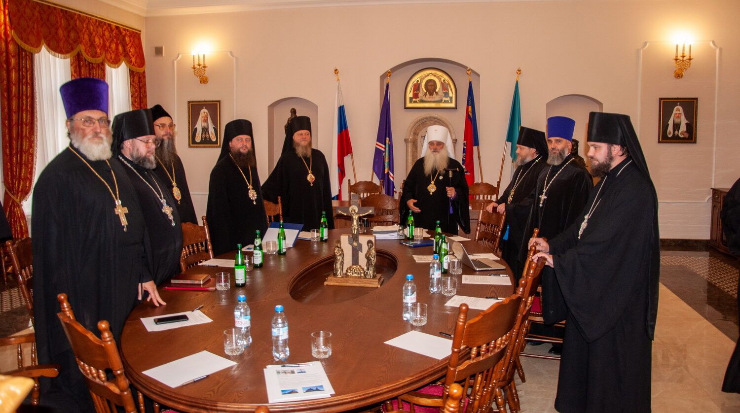 Заседание Архиерейского совета Алтайской митрополии