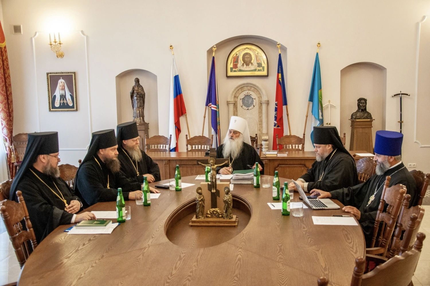Заседание Архиерейского совета Алтайской митрополии