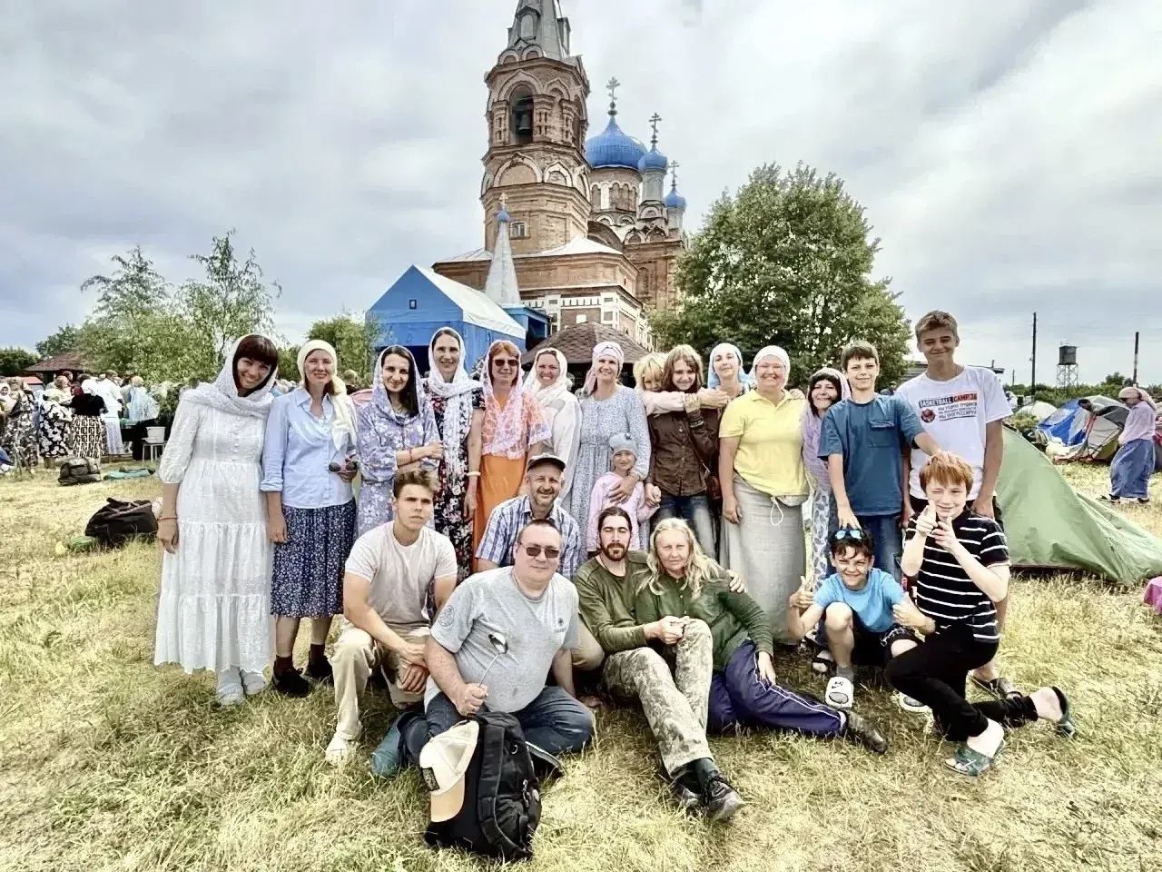 Участие православной молодёжи в 28-м Крестном ходе к Казанско-Коробейниковской святыне