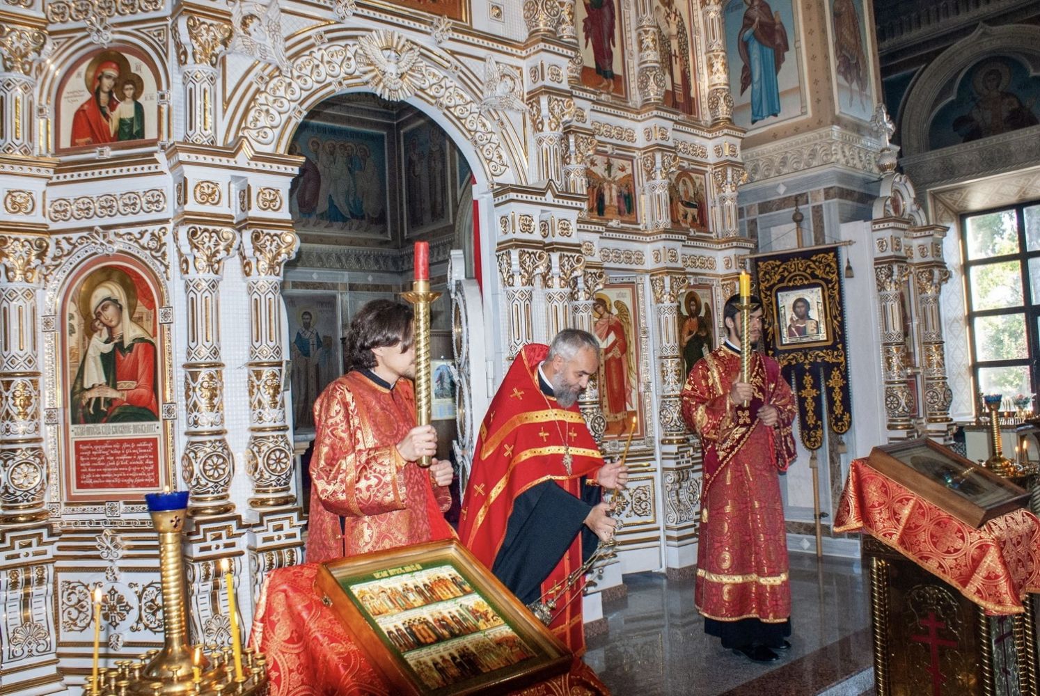 Всенощное бдение в канун праздника Усекновения главы Пророка, Предтечи и Крестителя Господня Иоанна