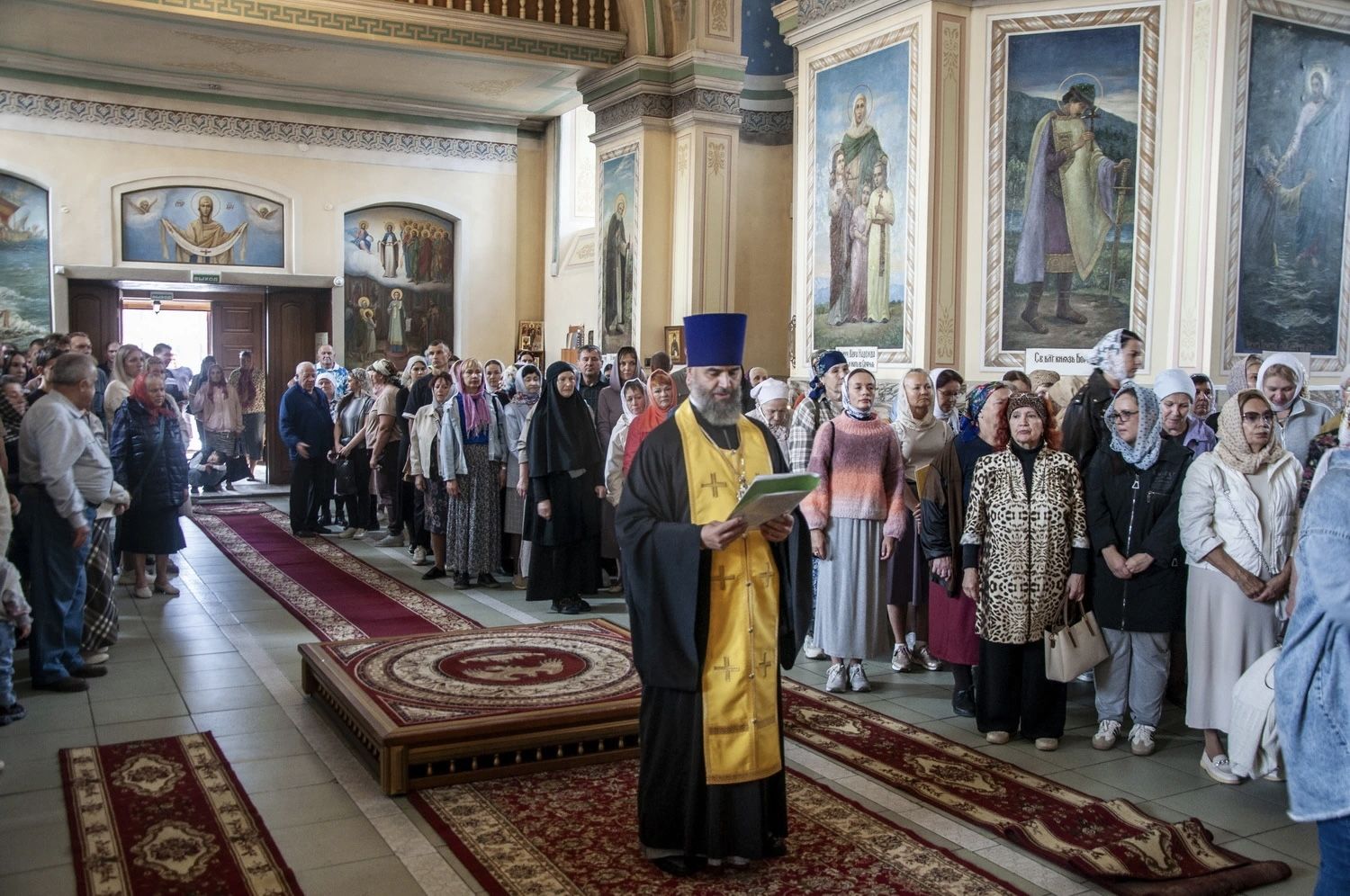 Всенощное бдение в канун памяти Собора Алтайских святых