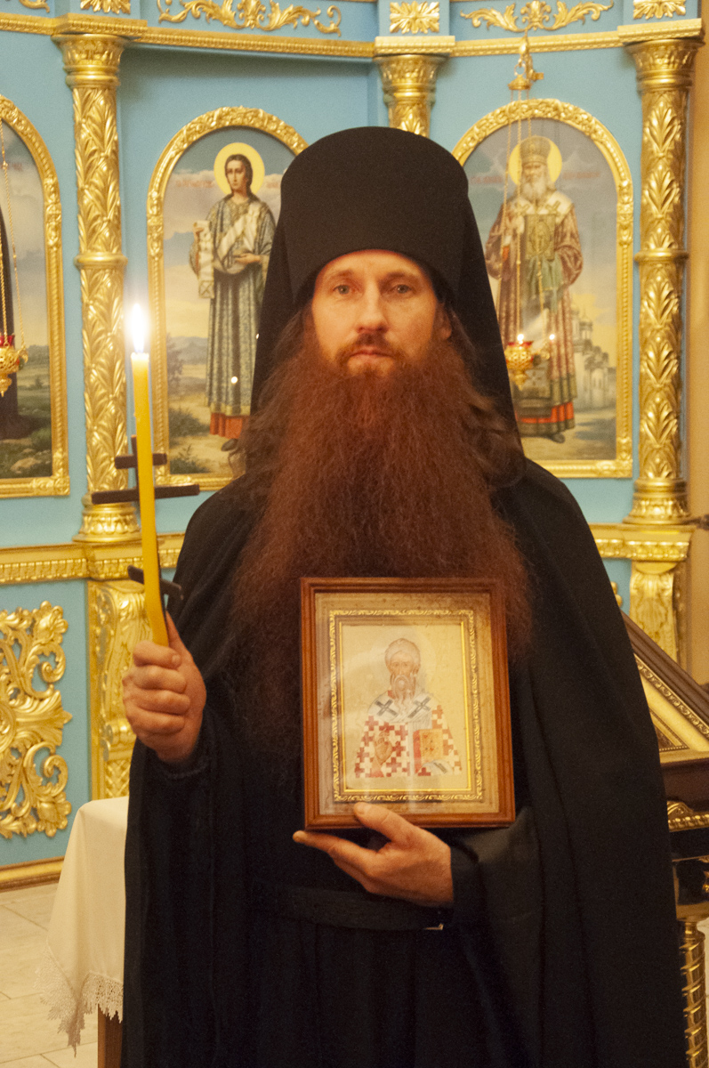 Митрополит Сергий совершил монашеский постриг диакона Дионисия Лыкова