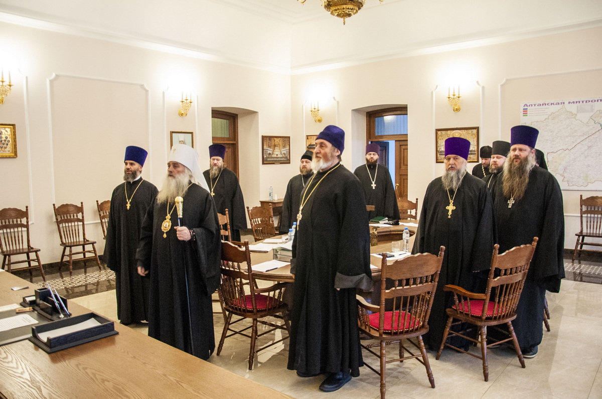 В Барнаульской епархии прошел Епархиальный совет
