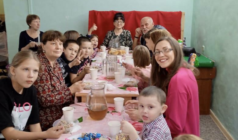 ПМО «НЕВСКИЕ» возобновили регулярное посещение детей в  "Добром Сердце"