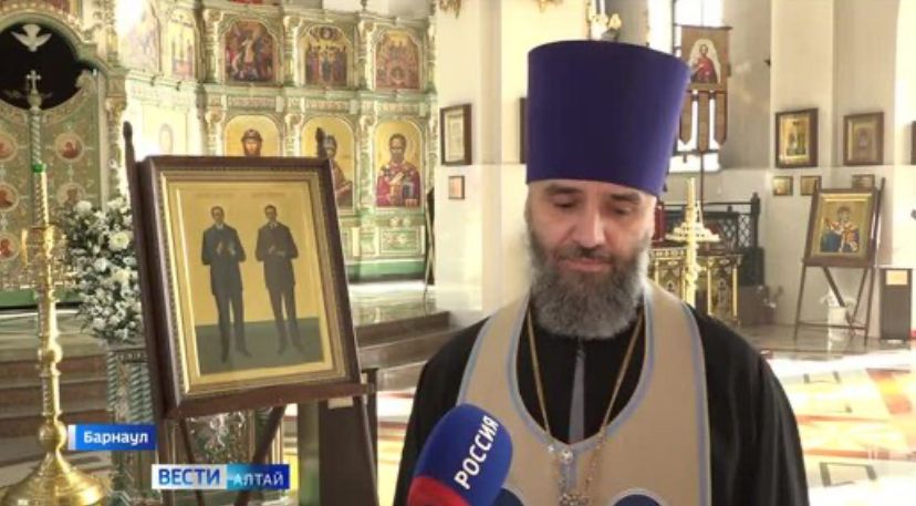 Видеорепортаж о новой святыни Александро-Невского Собора г. Барнаула